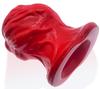 Oxballs PigHole Squeal FF Tunnel Plug 13 X 11.5cm Red - Oxballs - Tunnel Plugs