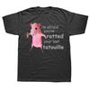 Funny Pink Rat Im Afraid Youve Ratted Your Last TShirt Cute Mouse Print Graphic Tee Tops Ratz Memes Lovers Costume