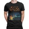 Herren T-Shirt Outer Wilds Spiel T-Shirts Trend Sommer T-Shirt Y2K Retro Baumwolle Kleidung Geburtstagsgeschenk