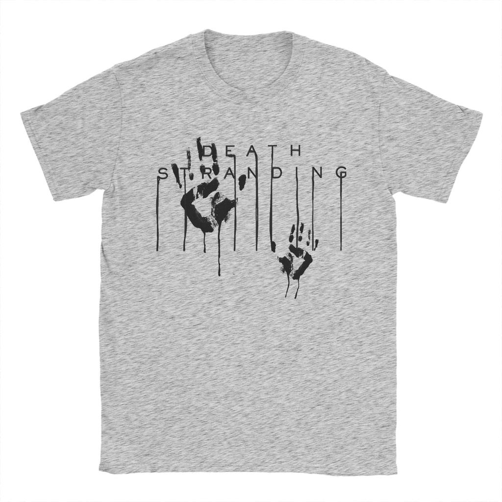 Death Stranding 2 Hands Lou Sam Porter Hideo Kojima Graphic Print T Shirt for Unisex Women  Cotton  Tee Shirt Clothes