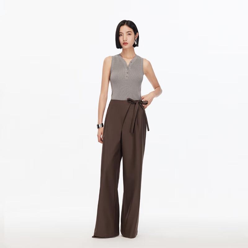 VEROMODA High-Waist Wide-Leg Casual Pants