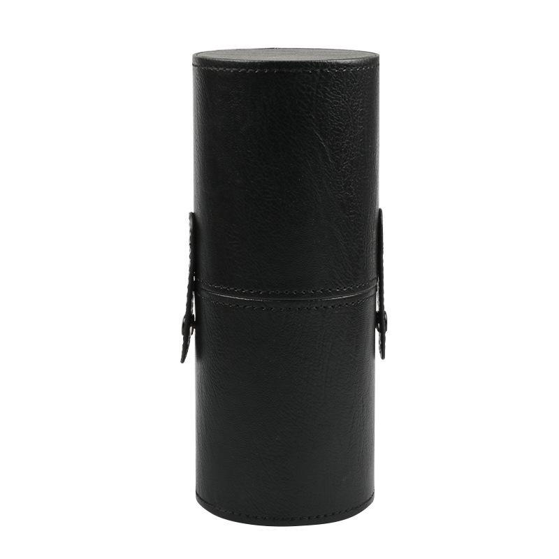 Portable Dustproof Makeup Brush and Pencil Storage Tube with Cover