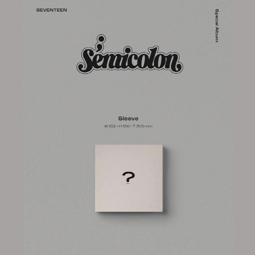 Seventeen SEMICOLON Album + 3 Gift