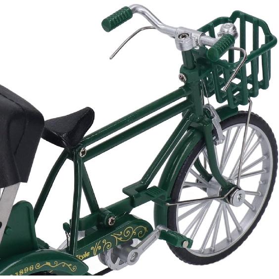 3 Wheel Rickshaw Model, Cute Rickshaw Model Small Compact for Bar (Green)