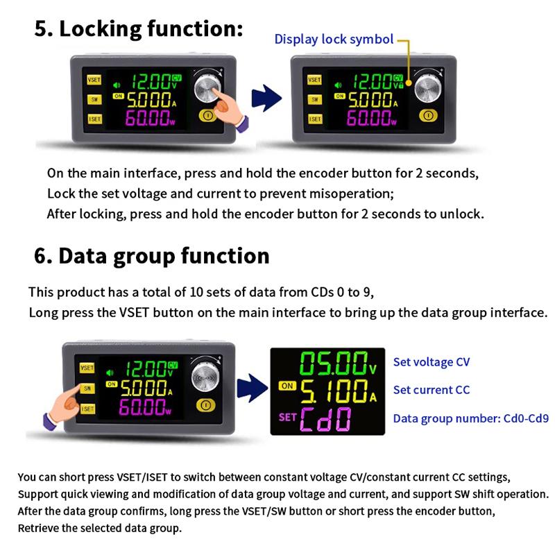 Sk60 DC Aufwärtswandler CNC Einstellbares Geregeltes Labornetzteil Konstante Spannung Strom Solarlademodul