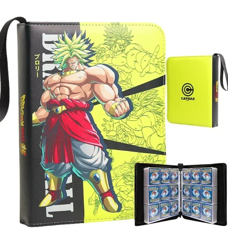 400pcs/900pcs Anime Dragon Ball Card Album Book Collection Card Storage Folder Hold Vegeta Iv Game Cards Binder Holder Gift 400 slots