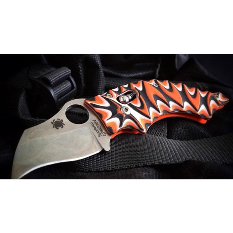 1 kus G10 sklolaminátová šablona nůž DIY výroba materiál na rukojeť černá/hnědá/olivově zelená oranžová G10 skvělý maskáčový vzhled nůž