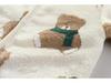 Unisex Baby Flanell Strickjacke & Thermounterwäsche Set - Herbst/Winter Neugeborenen Outfit