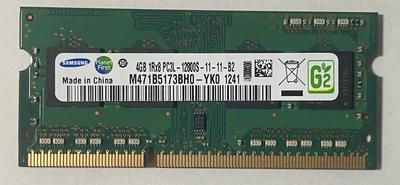 Samsung Genuine 4GB Laptop Memory DDR3L Compatible Model with Both Voltage PC3-12800(DDR3-1600) SO-DIMM (Compatible 1.35V & 1.5V)