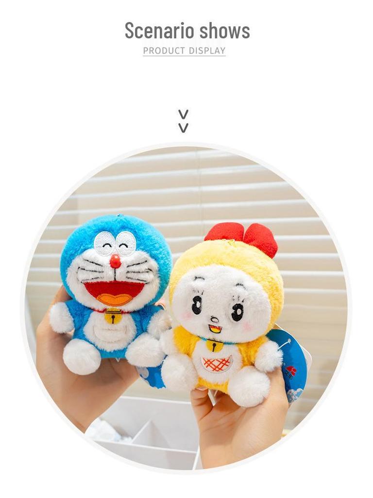 Authentic Doraemon Candy Series Toy Pendant Plush Keychain