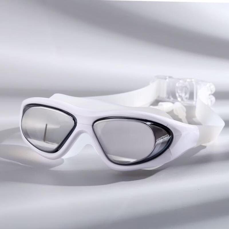 MDNG Wide-Frame Electroplated Anti-Fog Swim Goggles