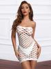 Colors Sexy Lingerie Dress Hot Women Sexy Underwear Hollow Mesh Costumes Body Stockings Women Intimates Porno Teddy Mini Dress