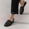 Hot Selling Solid Color High Quality Fashionable Women's Sandals Mesh Breathable Comfortable Back Strap Women's Shoes