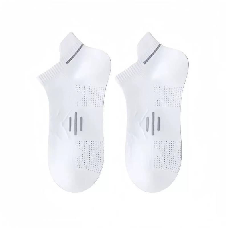 Men's and Women's Sports Anti-odor Socks, Sweat-absorbing and Moisture-absorbing Super Breathable Mesh Ear-lifting Short Socks, Summer Thin Style
