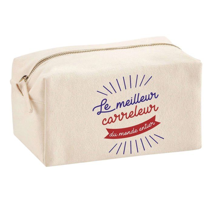 Multifunction Case Tiler Best In the World Birthday Gift Colleague Retirement Departure | School Pencil Case Office Supplies