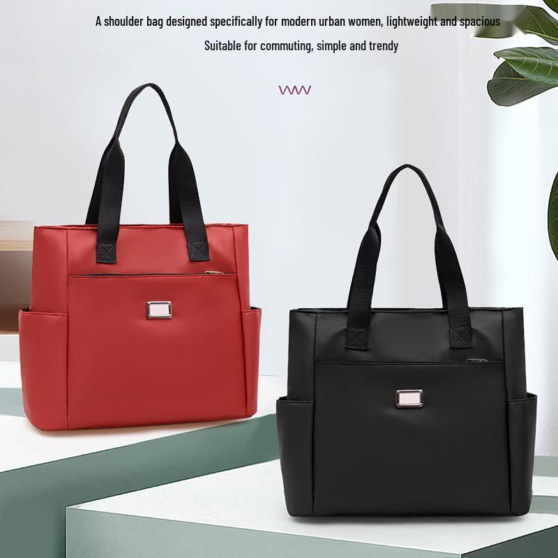 2025 New Women's Fashion Tote: Lightweight Oxford Canvas Crossbody Bag with Versatile Capacity