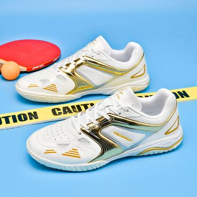 Table Tennis Men'S And Women'S Shoes Wear-Resistant, Breathable And Shock-Absorbing Sports Shoes Non-Slip Nano Competition Ultra-Light Shoes