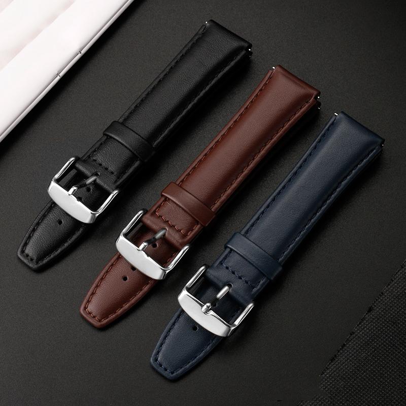 Vintage Cowhide Leather Watch Band For Casio AE1200 A158W/A168/f91w/AE-1200WHD/A158/A159/A169 Series Retro Bracelet Strap 18mm