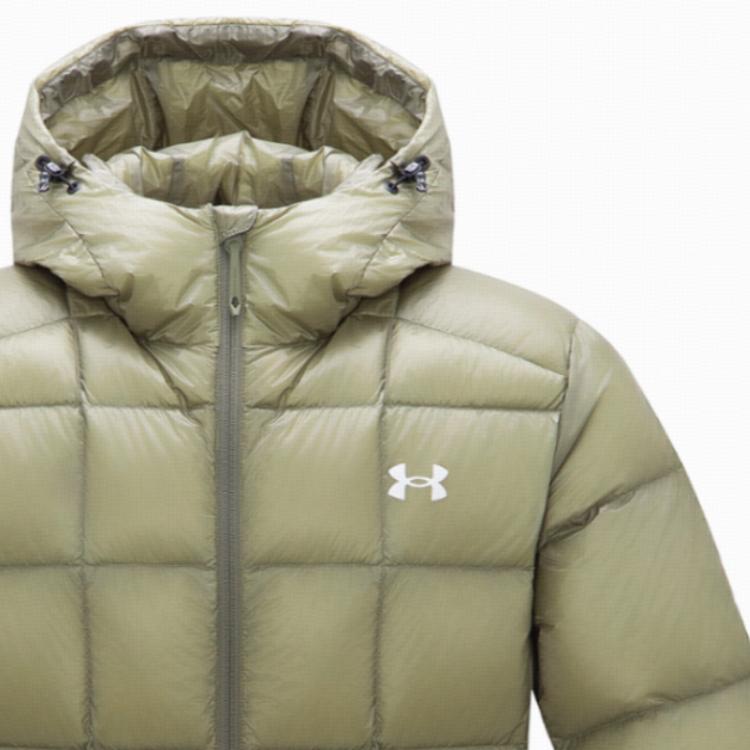 Under Armour Urban Outdoor Hiking Series Minimalist Comfortable Soft Down Jacket Men Jacket Moss-Green 14433256B-0014