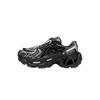 Casual Shoes Women's Low Top Ebony Black/Black/Silver AZGW348-8