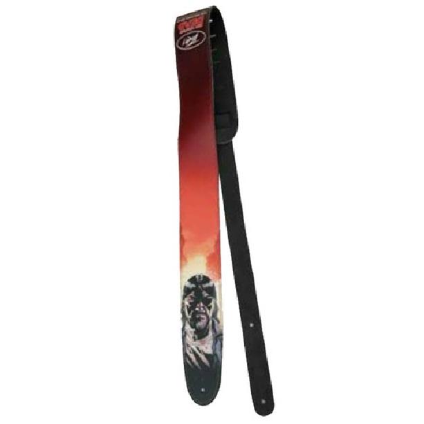 Peavey The Walking Dead - Governer 2.5" Wide Leather Electric Guitar Strap New