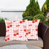 1pc Flower Print Polyester Pillowcase Home Decor Pillowcase Car Sofa Cushion Cover Home Decor 45x45cm