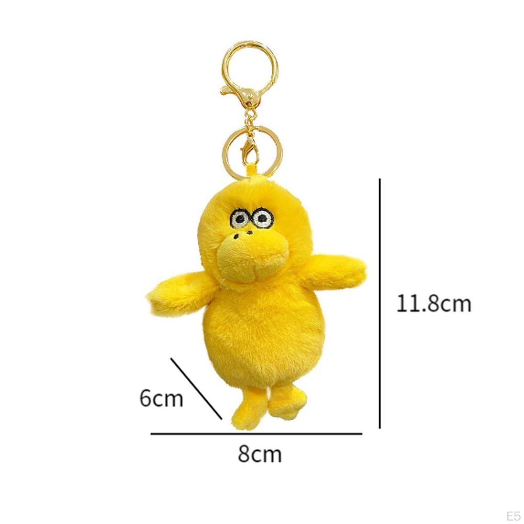 Brelok pluszowy kaczuszka zwierzę lalka wisząca ozdoba plecak torebka zawieszka lalka zabawka słodka dla