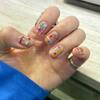 12 Grids Star Glitter Colorful Nail Flake Flash Mini Pentagram Nail Seqiuns Nail Charm Kawaii DIY Manicure Accessories