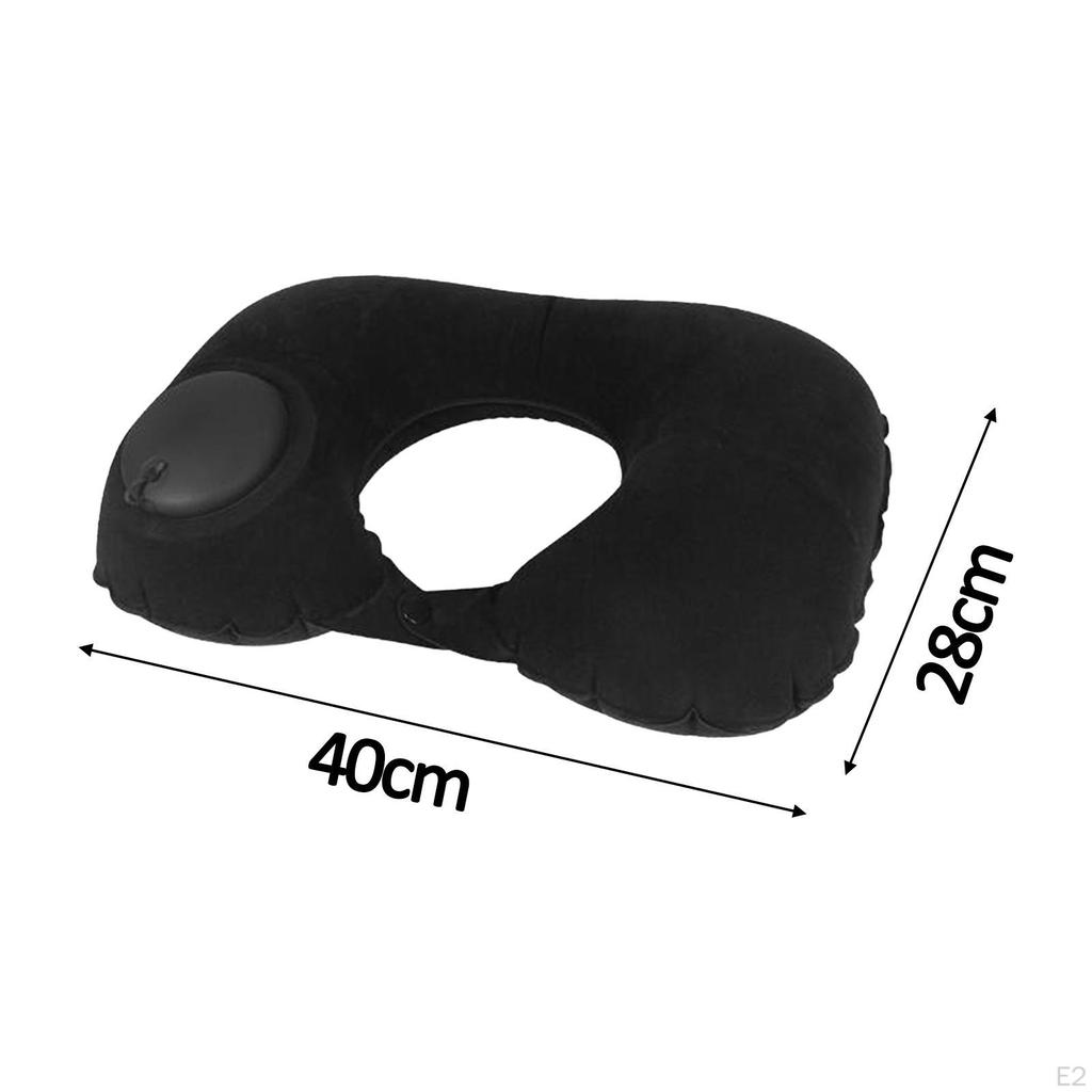 Portable Travel Pillow Foldable Compact Lightweight Neck Self Inflating for Carry on