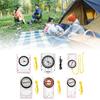 Orientation Compasses, Hiking Navigation Map Scale Ruler Compasses, Multifunctional Magnifier Compasses for Map Reading
