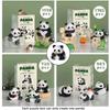 Panda Micro Building Blocks Puzzle Toy Plastic Material, Perfect Gift For Kids, 720-1782 Pieces Available