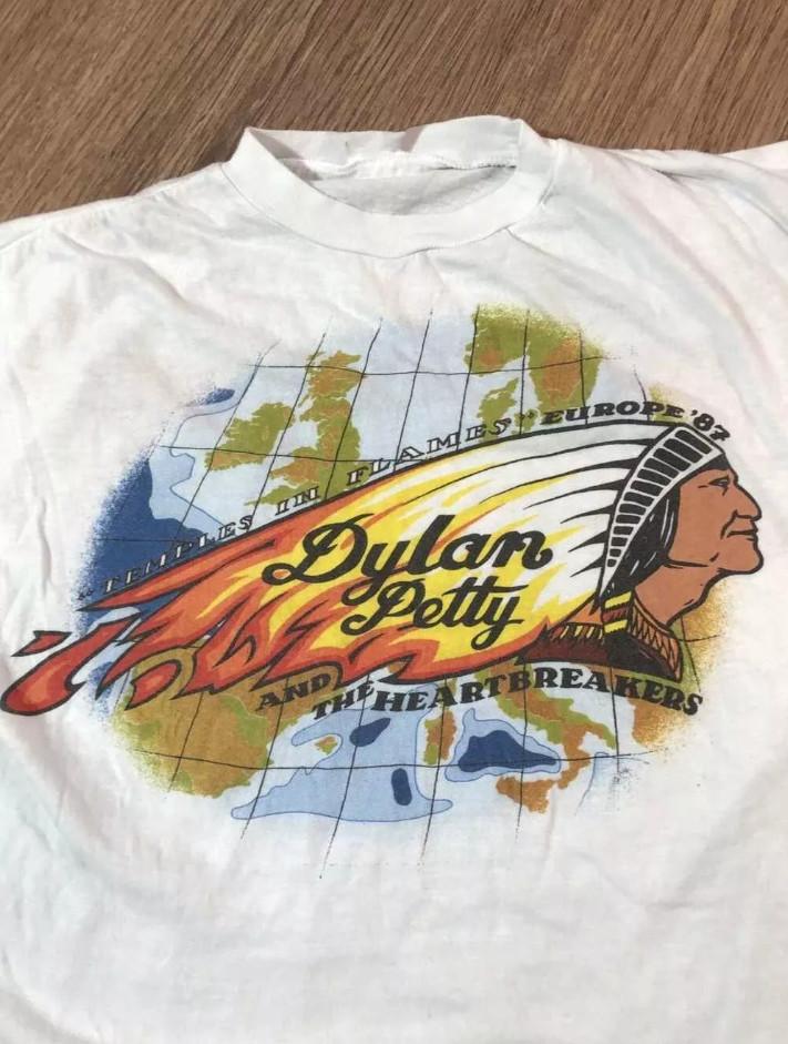 Vintage 1987s Bob Dylan vintage tour T-shirt size S-5XL S