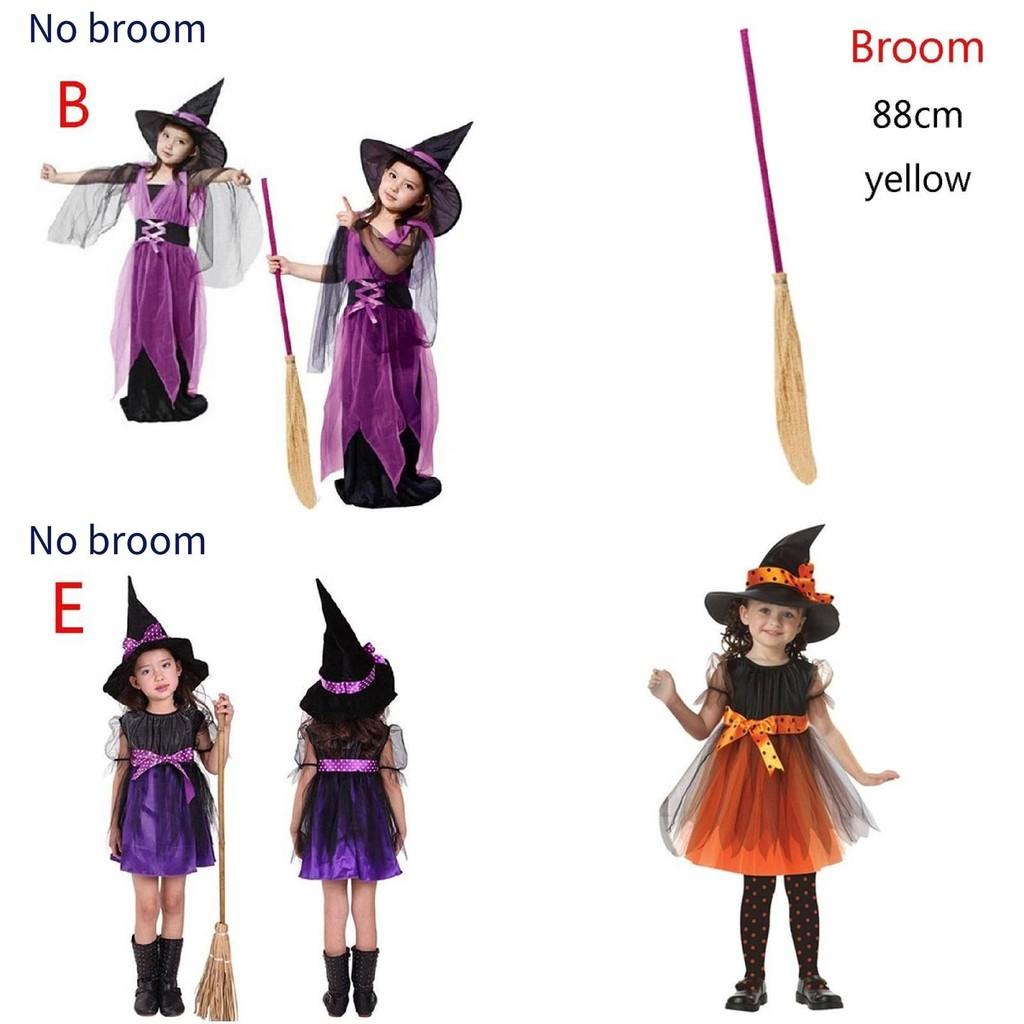 Elegant European Style Girls Halloween Witch Costume With Soft Lace Fabric