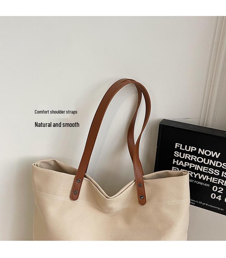 Canvas Women's Tote - Large Capacity, Versatile Casual Shoulder Handbag