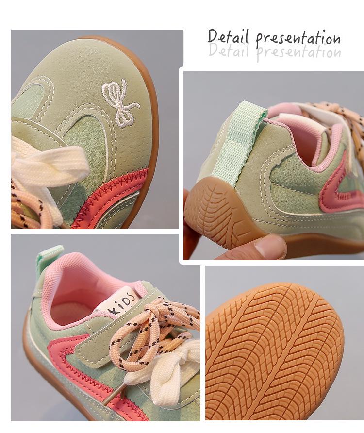 Girls' Breathable Mesh Sports Shoes for Kids - Autumn 2025 Casual Running Sneakers