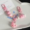 Pig Pendant Alloy Acrylic Material Long Lasting Use Animal Keychain for Bag