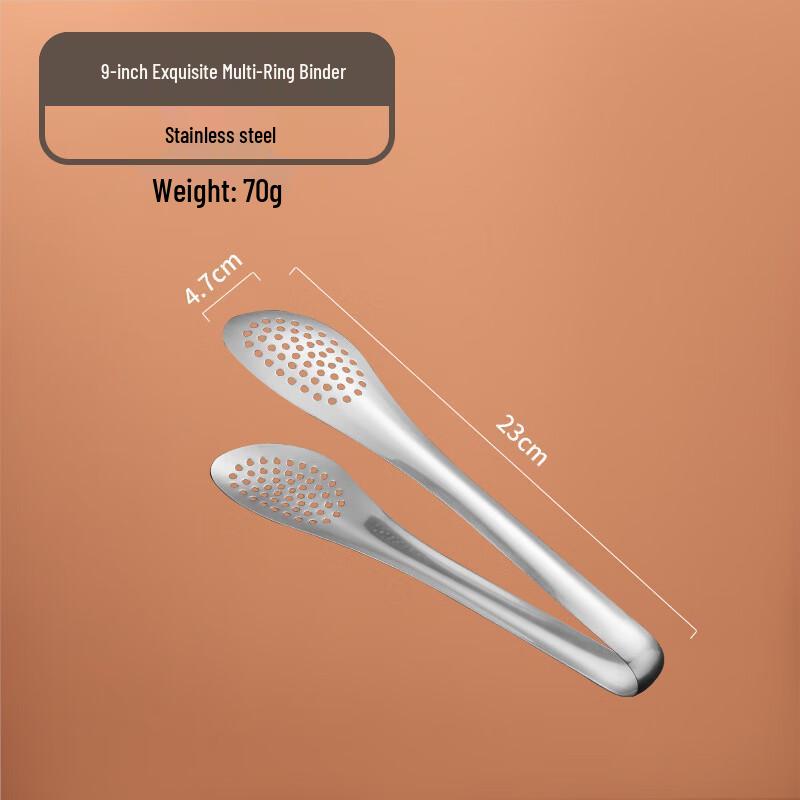 Zhi Shi Stainless Steel Food Tongs