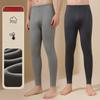 Pantalones Térmicos de Forro Polar para Hombre Alta Elasticidad Ajuste Delgado Prueba de Frío Ropa Interior Cálida