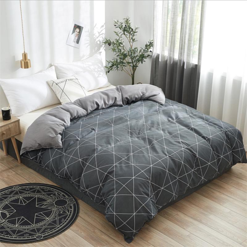 Printing Flower Quilt Cover Fashion Cotton Bedding Luxury Bedclothes