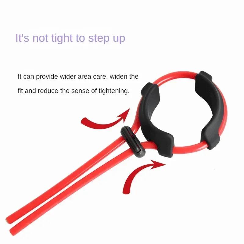 Adjustable Silicone Penis Ring – Reusable Semen Lock Cock Ring, Delays Ejaculation, Ideal for Men Users, Adult Sex Toy