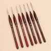 7Pcs Paint Brush Set Professional Sable Hair Art Nail Painting Drawing Brushes Art Painting Brush Pen.