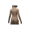 Jordan Solid Color Casual Stretch Long Sleeve T-Shirt Women Tops Desert-Yellow FB5201-277