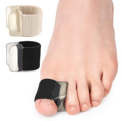 2 Pcs Gel Toe Separators Toe Spacers Big Toe Tube Foot Care Tool
