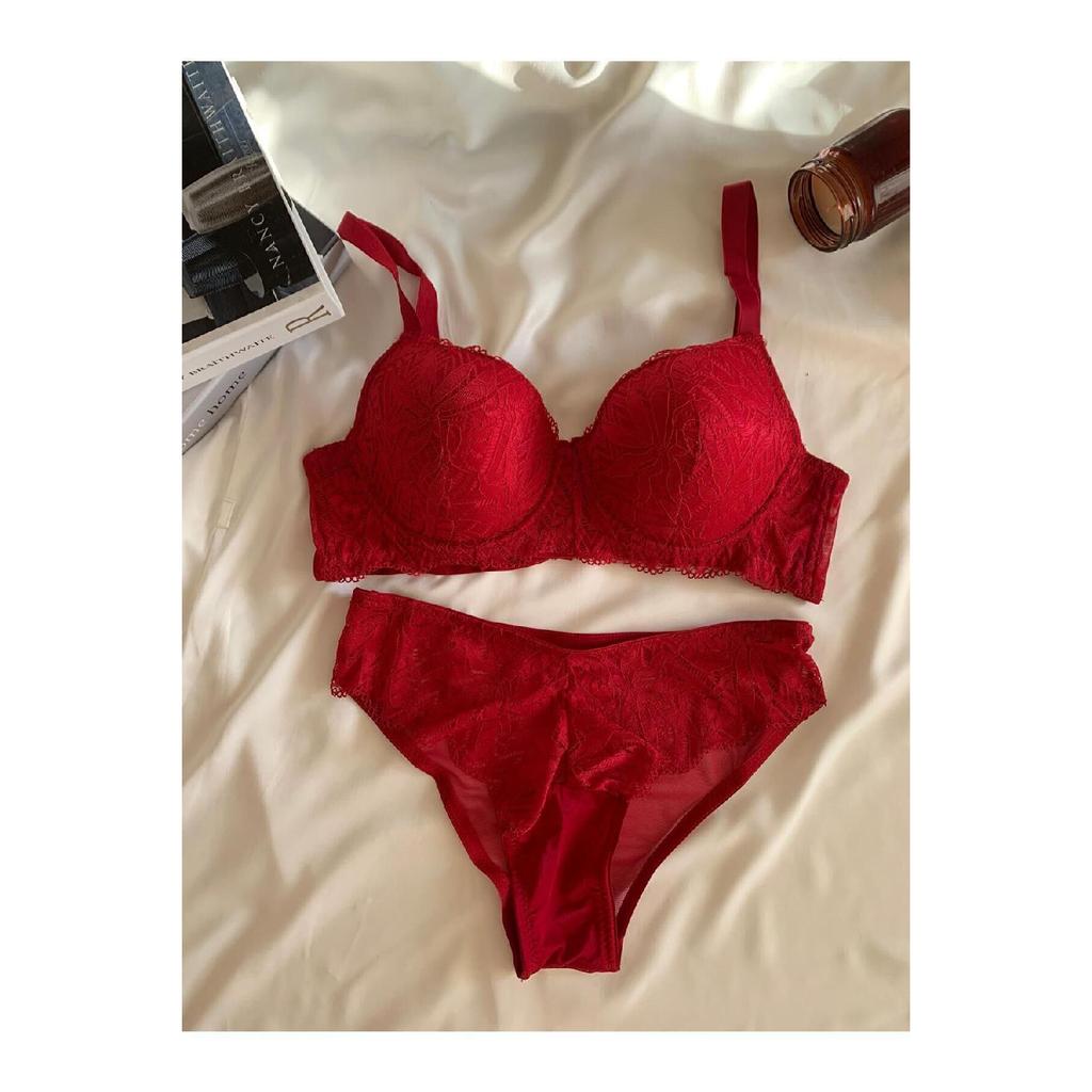 New Year's Special Lace C Cup Bra Set