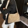 Premium Sense Large Capacity Underarm Bag Women's Bag 2025 New Fashion Chain Shoulder Bag Simple and Versatile Commuter Bag