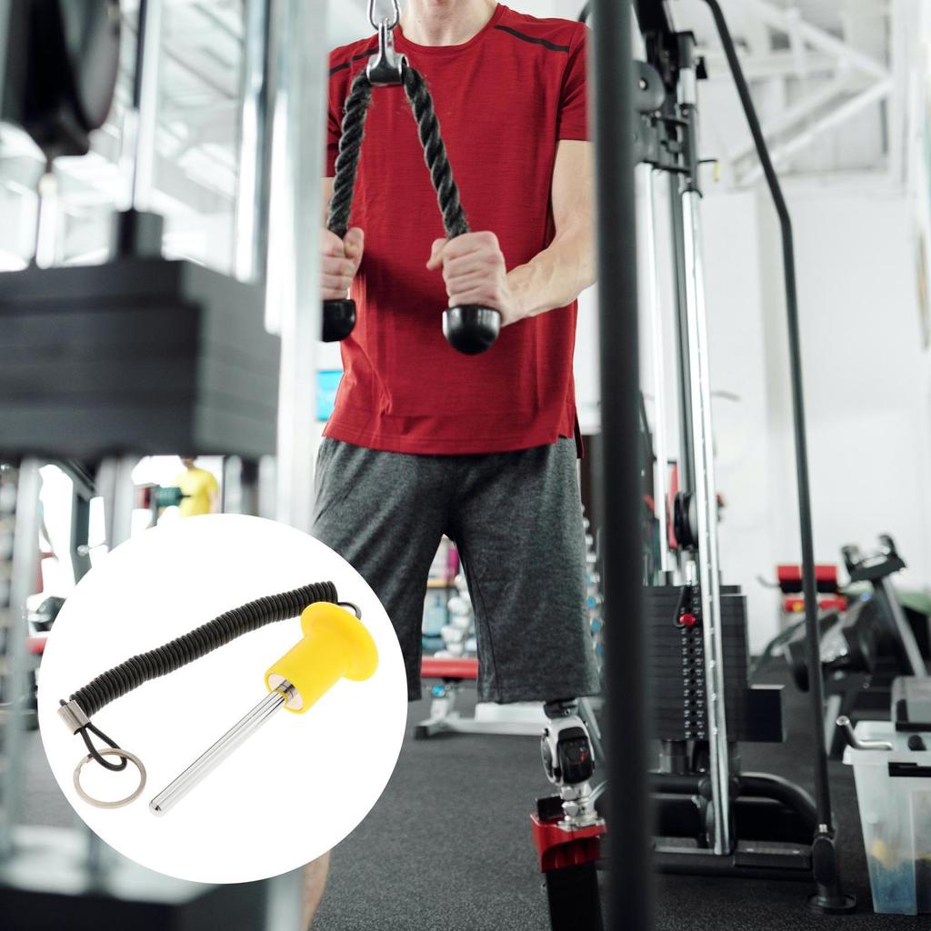 Universal Weight Stack Pin with Pull Rope Selector Key Strength Training Gym Equipment Exercise