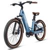 MIHOGO Rower elektryczny Air 750W Silnik Rama z włókna węglowego 48V 19.2AH Miejski Rower Elektryczny Maksymalne obciążenie 125 kg Opona 26"
