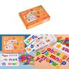 Wooden Alphabet Learning Cards For Kids Educational Toy With Diy Word Puzzle For Early Education