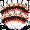 1/10x Horror Pumpkin Cutting Bouquet Halloween Ghost Festival Party Gift Halloween Themed Tabletop Decoration Flower Branch