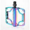 WEST BIKING Bicycle Pedals 3 Bearings CNC Ultralight MTB Road Bike Part Colorful Anti-slip Flat BMX Pedals Cycling Accessories